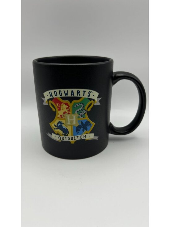 Modern Gourmet Foods Other - Hogwarts Quidditch Black Ceramic Mug Stoneware 12oz Modern Gourmet Foods Dishwas